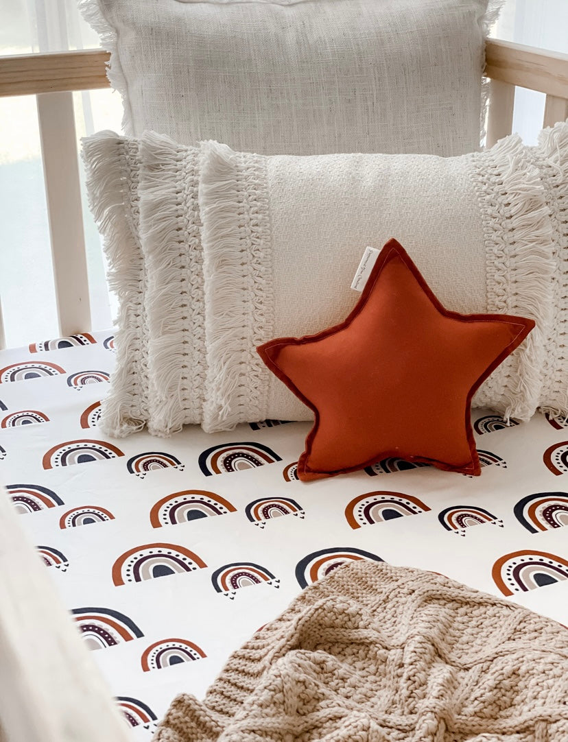 Rainbow Dusk Fitted Sheet