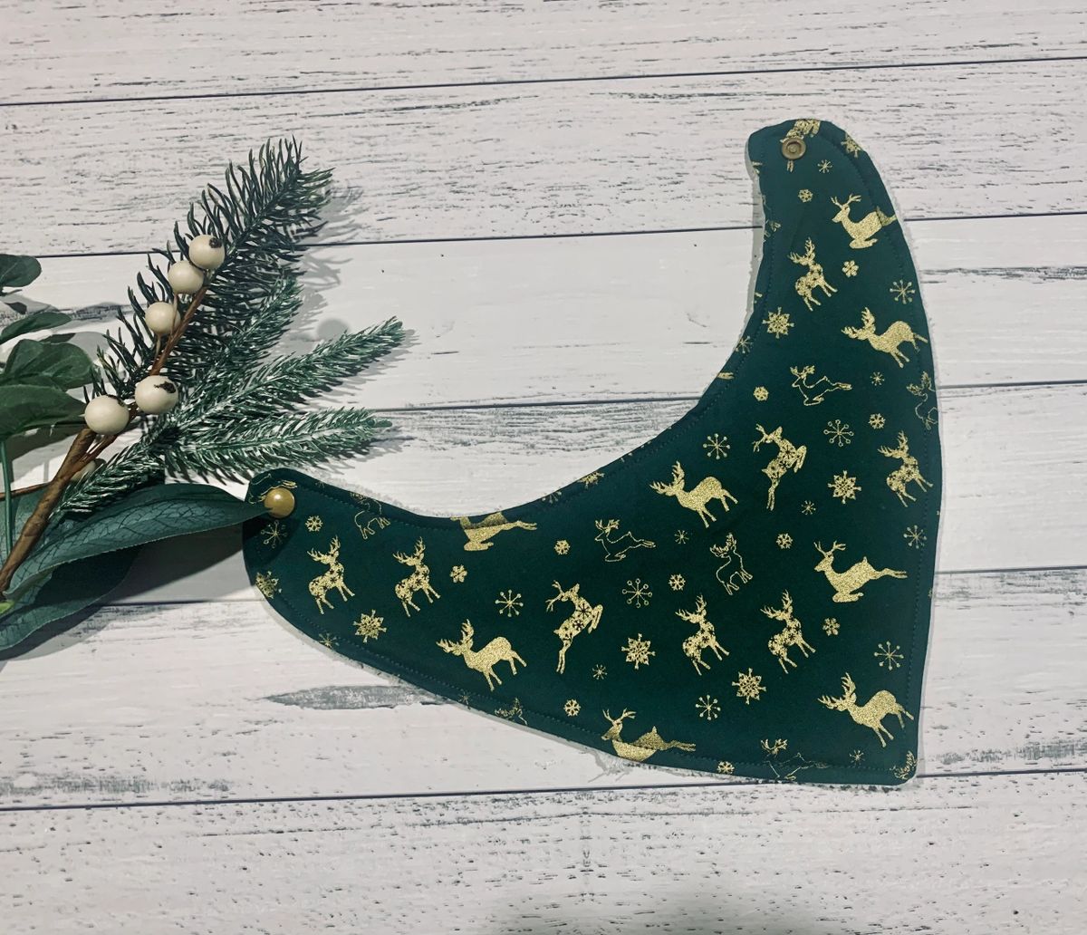 Christmas Dribble Bib