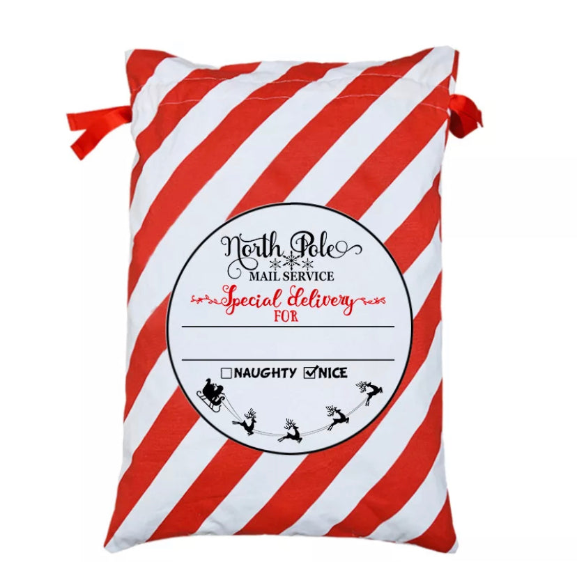 Christmas Personalised Santa Sacks