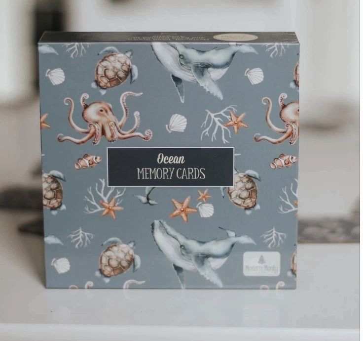 Ocean Memory Card Game