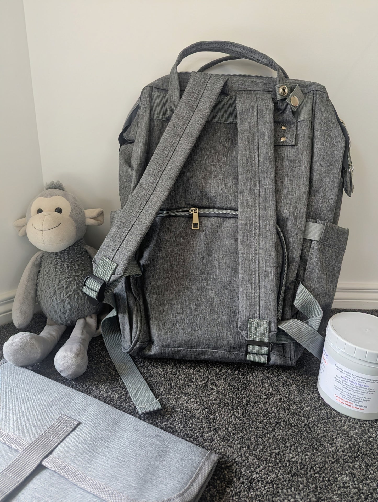 Little Monkey Nappy Bag Backpack