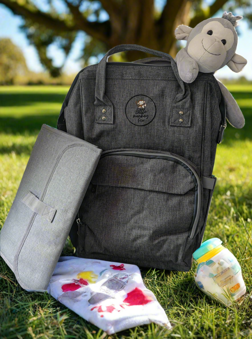 Little Monkey Nappy Bag Backpack