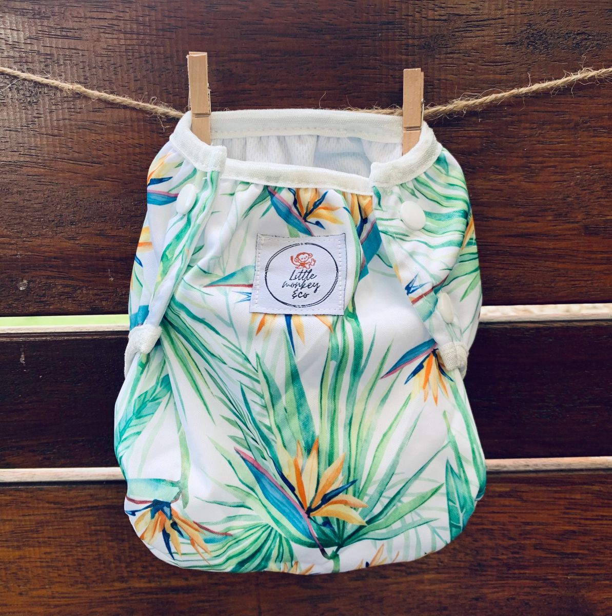 REUSABLE SWIM NAPPY ~ Paradise Dream