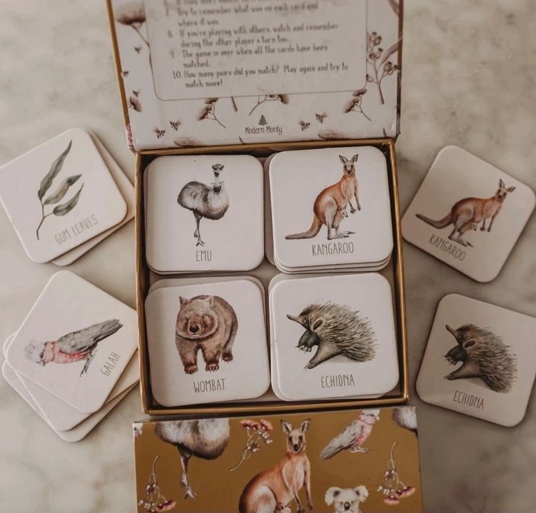 Australian Memory Card Game