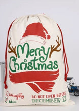 Load image into Gallery viewer, Christmas Personalised Santa Sacks
