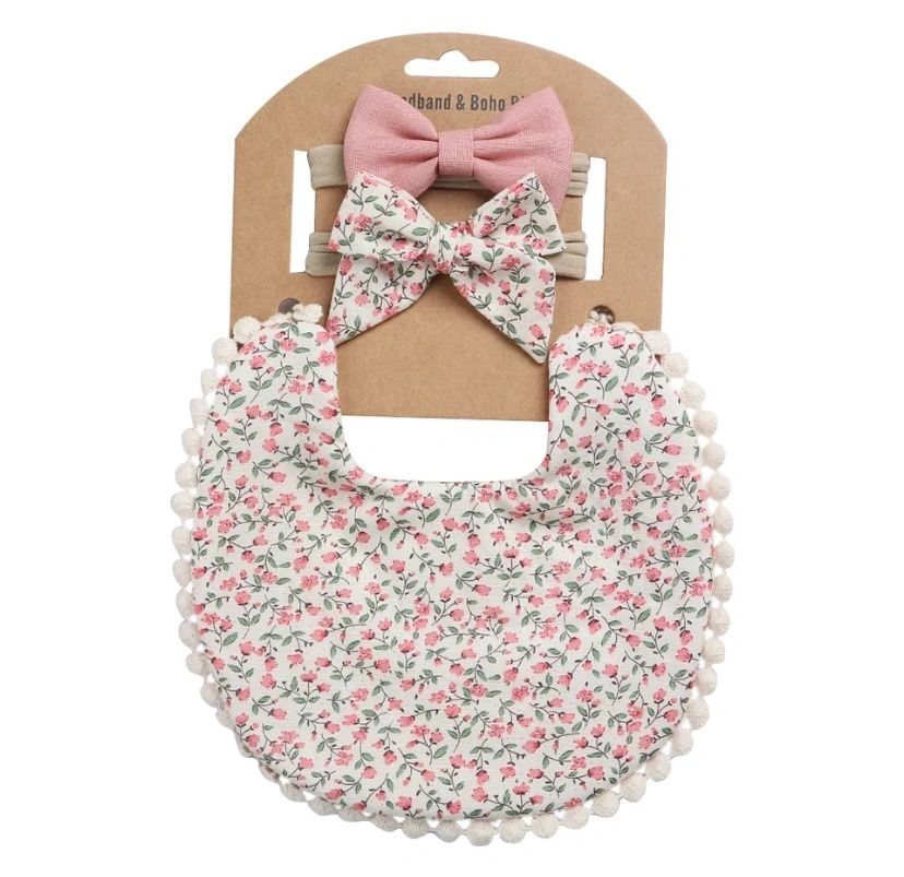 Reversible Bib & Bow Sets