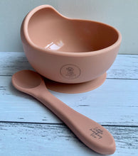 Load image into Gallery viewer, Suction Bowl + Silicone Spoon Set
