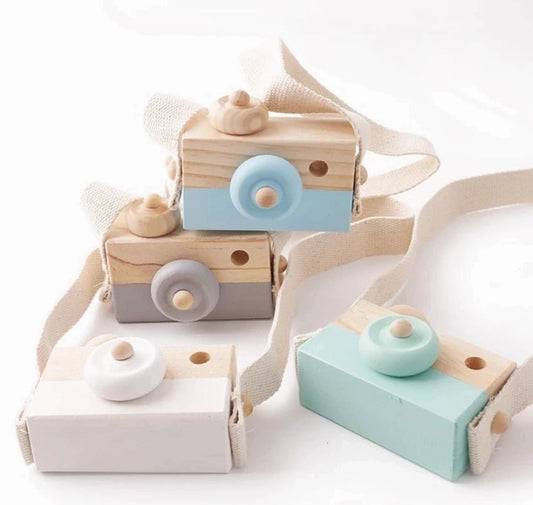 Wooden kids Camera