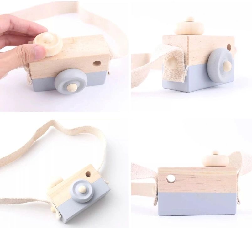 Wooden kids Camera