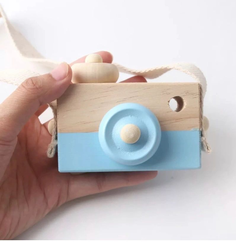 Wooden kids Camera