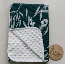 Load image into Gallery viewer, Eucalyptus Minky Blanket
