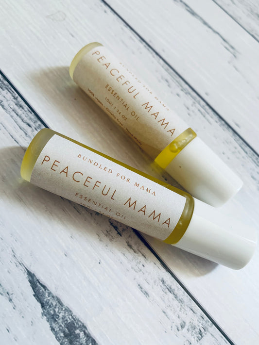 Mother pregnancy postpartum essential oil roller