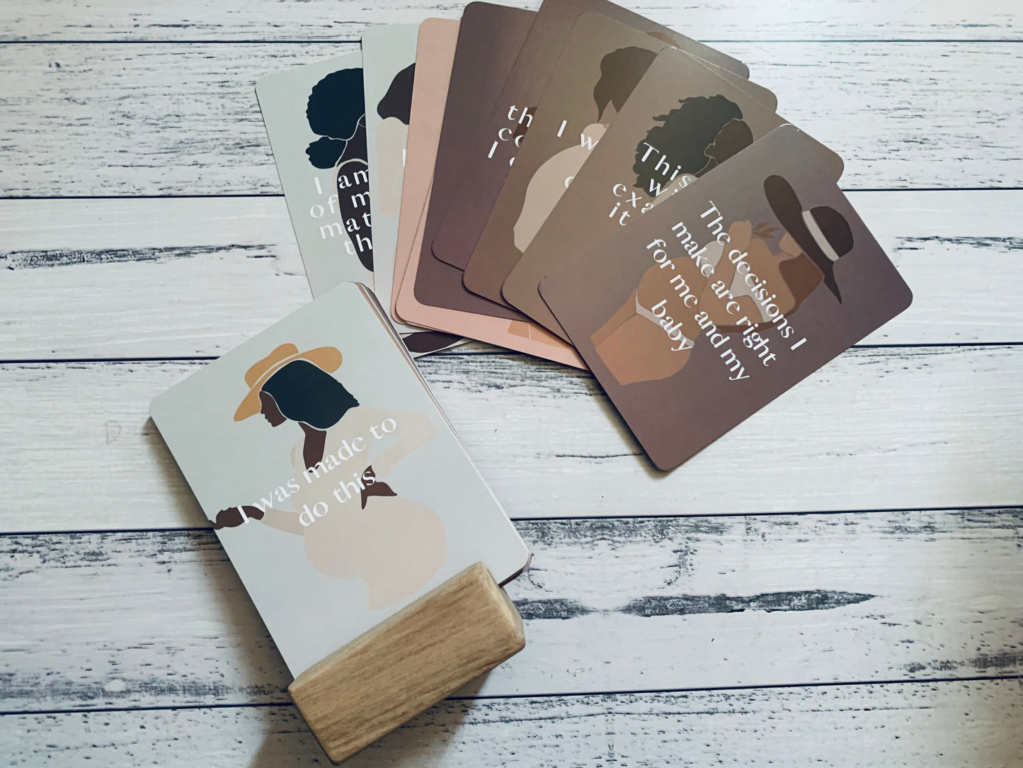 Positive Birthing Birth Pregnancy Affirmation cards