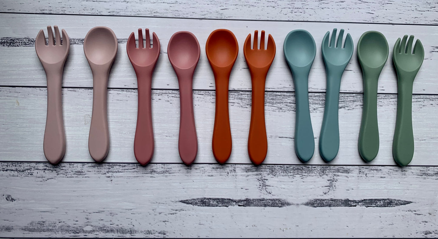 Silicone Cutlery Set