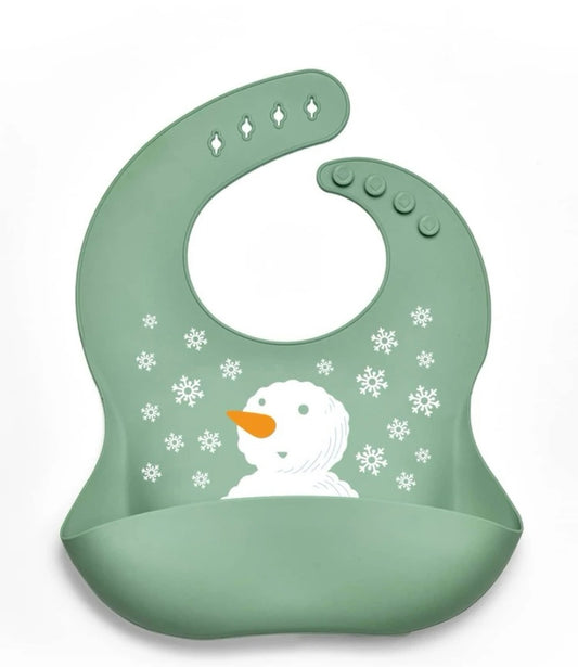 Silicone Christmas Bib