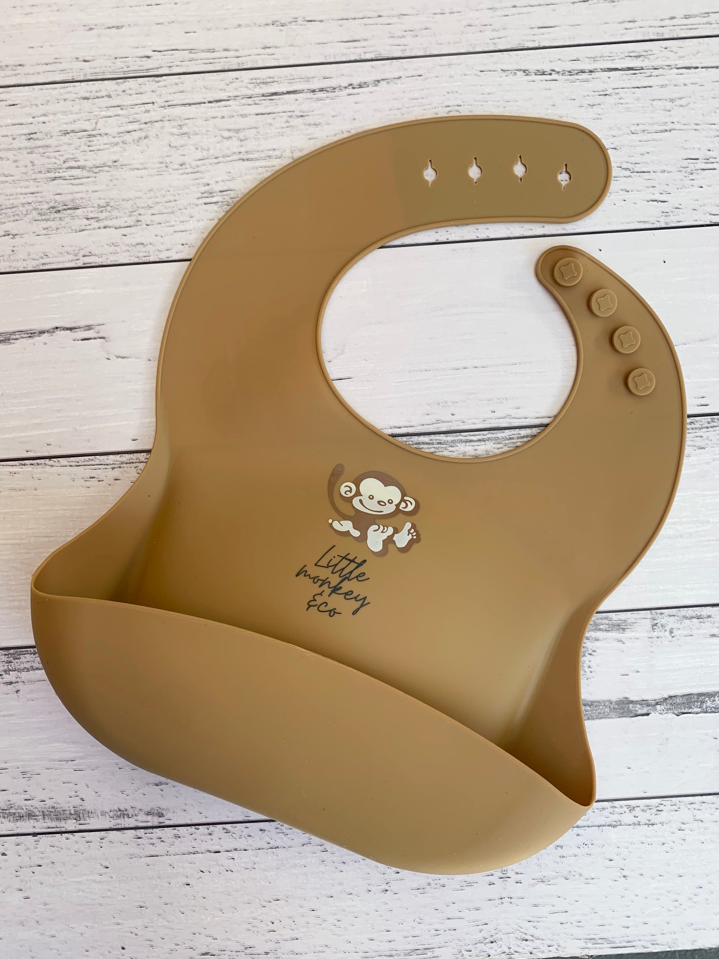 Little Monkey & Co Silicone Bib Set