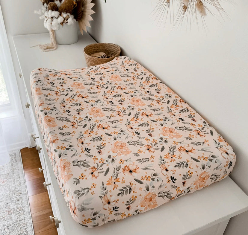 Dessert Bloom Bassinet / Change Mat Cover