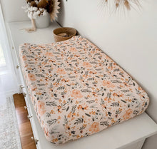 Load image into Gallery viewer, Dessert Bloom Bassinet / Change Mat Cover
