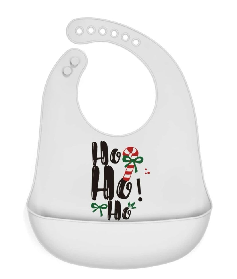 Silicone Christmas Bib