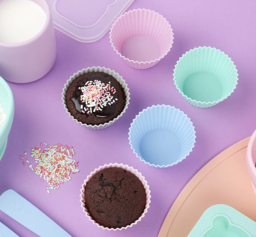 Silicone Muffin Cups ~ We Might Be Tiny