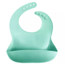 Load image into Gallery viewer, Pop of colour Silicone Bib
