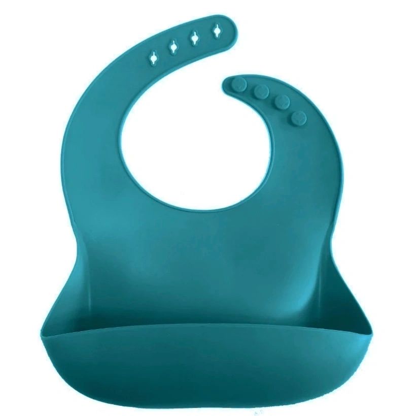 Pop of colour Silicone Bib