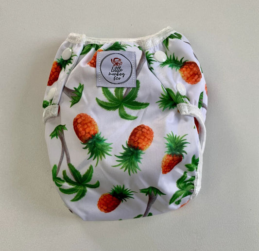 REUSABLE SWIM NAPPY ~ Pineapple