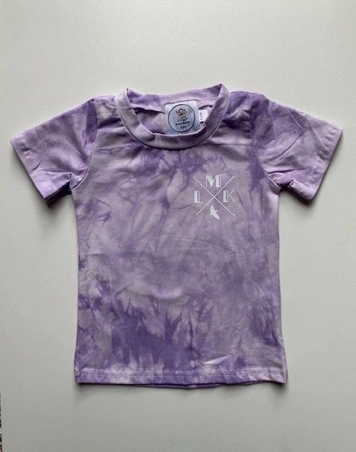 Original Little Monkey & co Tie Dye Shirt- Purple