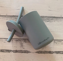 Load image into Gallery viewer, Silicone Sippy cup + Straw

