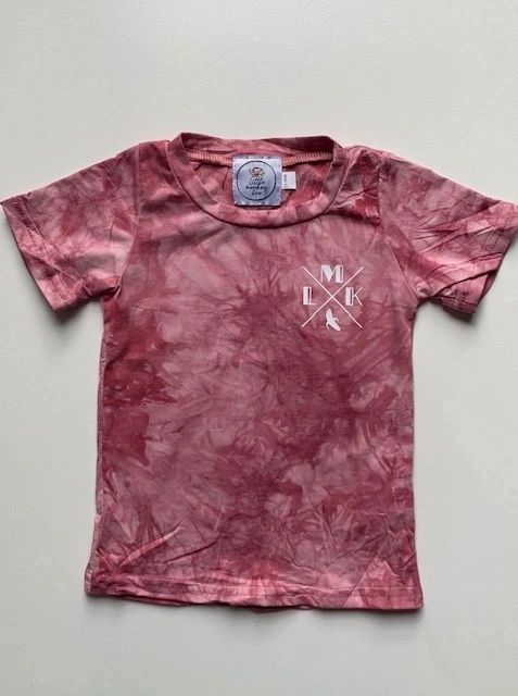 Original Little Monkey & co Tie Dye Shirt- Red