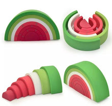 Load image into Gallery viewer, Watermelon Stacker - Open ended play
