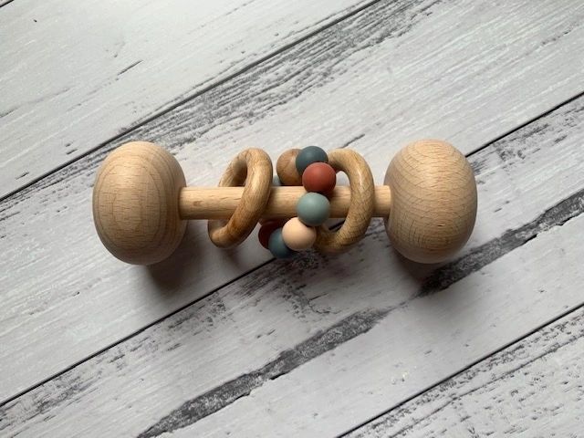 Woden Teething Rattle